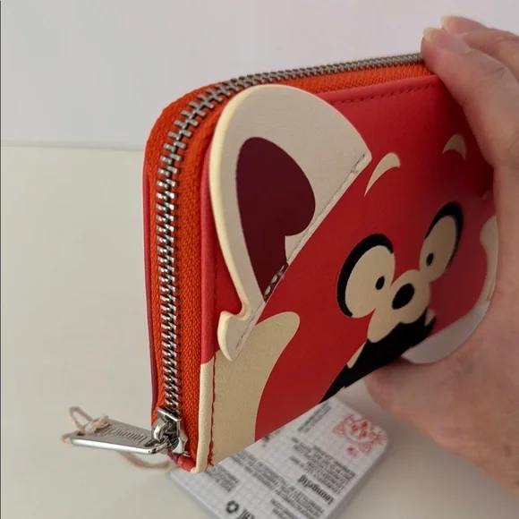 Loungefly Turning Red Disney Pixar Loungefly Wallet - NWT - Picture 7 of 17